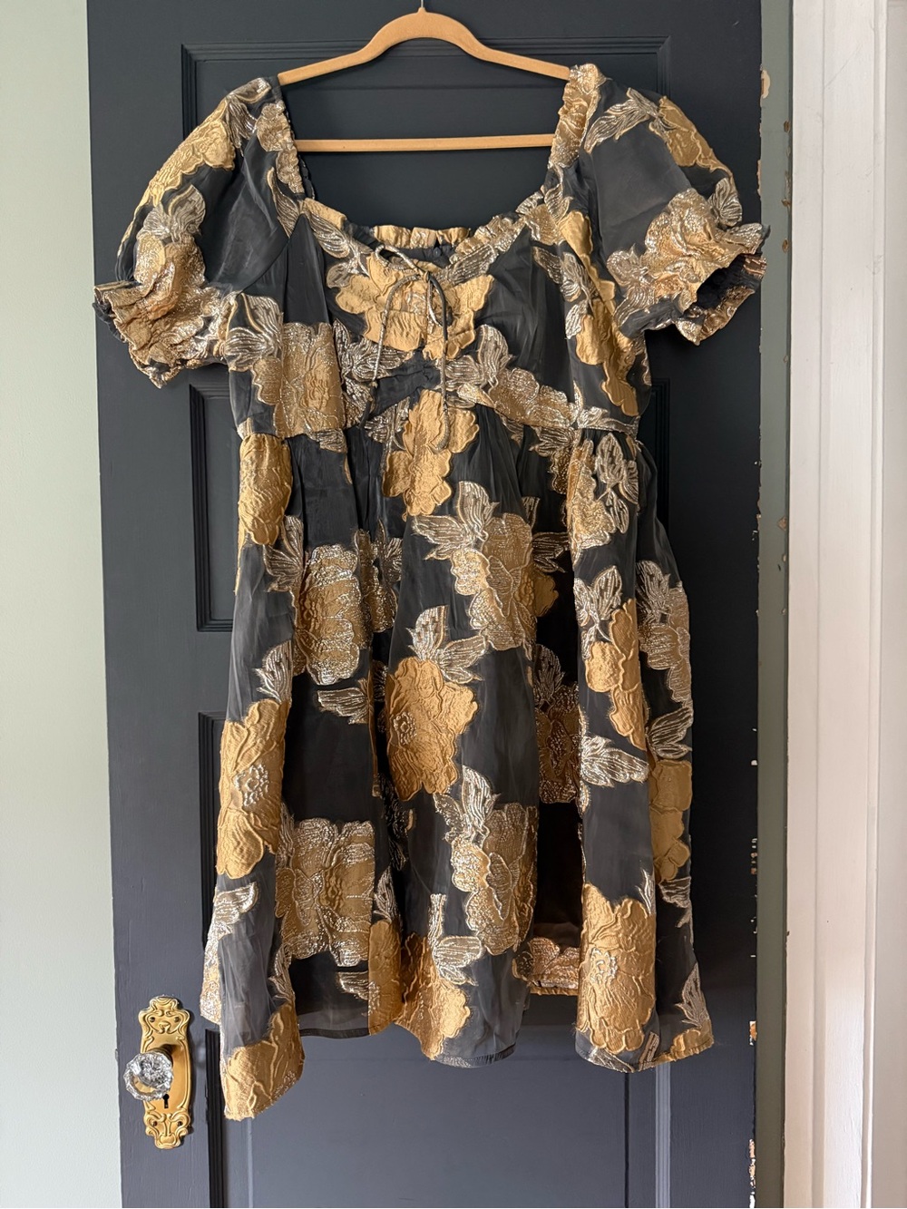NWT Jessakae Golden Harvest Beaumont Dress 2X